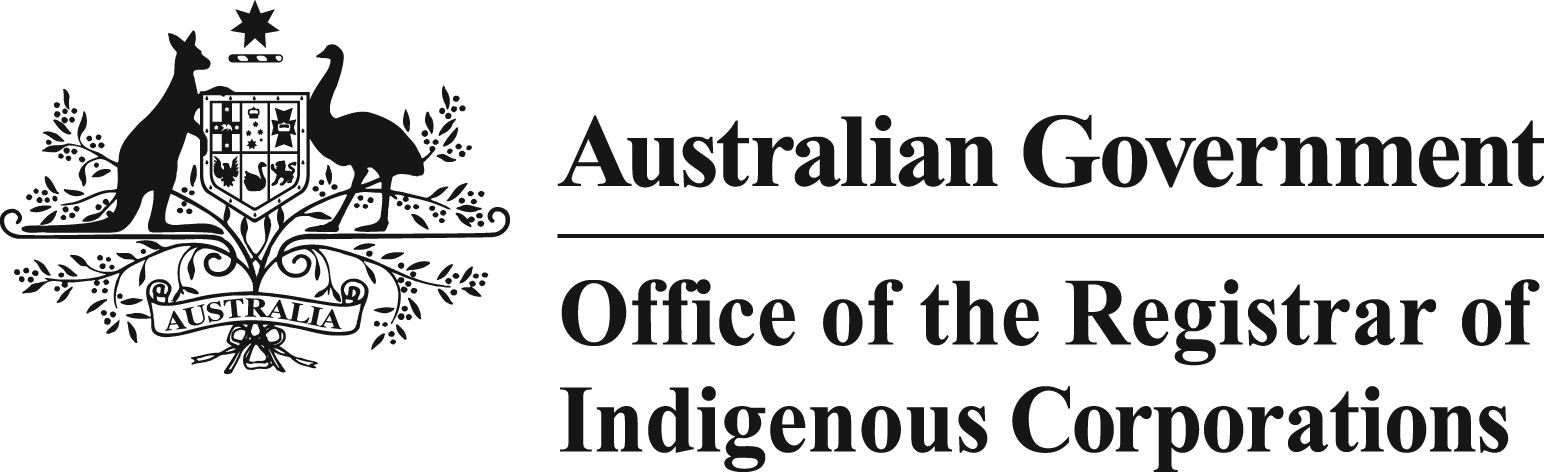 Office of the Registrar of Indigenous Corporations logo